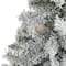 4ft. Unlit Flocked White River Mountain Pine & Pinecones Artificial Christmas Tree